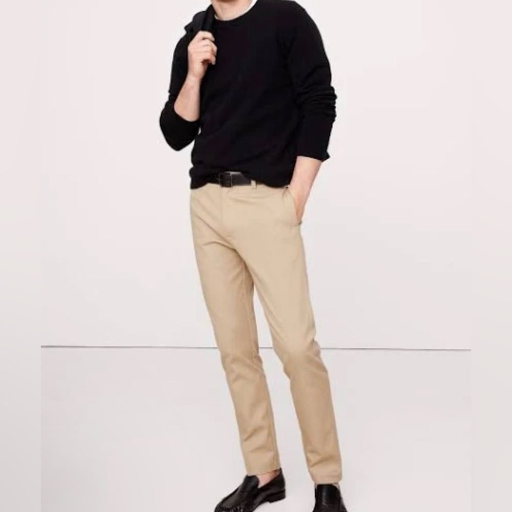 Banana Republic | High-Rise Slim | Tan | NWT | Size 34